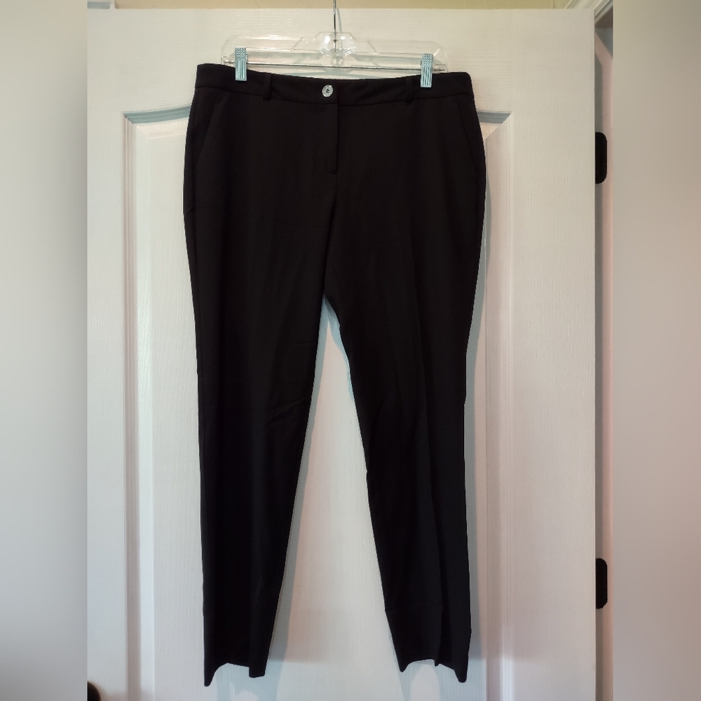 MICHAEL Michael Kors Black Ankle Pants Size 10 Excellent Condition